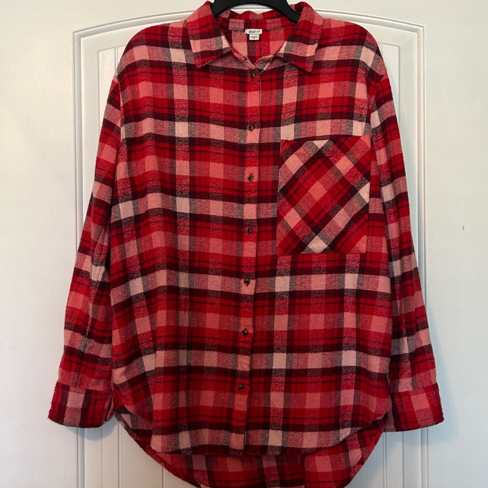 Aerie red flannel